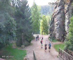 Vstup do skal, Pískovna