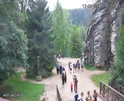 Eingang zu den Felsen, Sandgrube