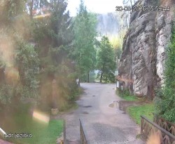 Vstup do skal, Pískovna