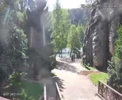 Vstup do skal, Pískovna