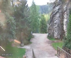 Vstup do skal, Pískovna