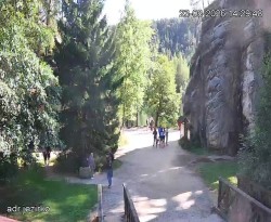 Vstup do skal, Pískovna