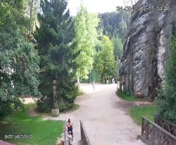 Vstup do skal, Pískovna