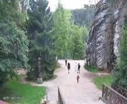 Vstup do skal, Pískovna