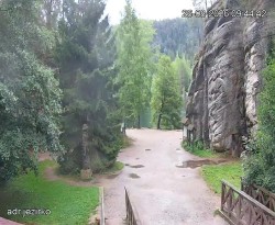 Vstup do skal, Pískovna