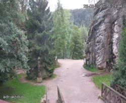 Vstup do skal, Pískovna