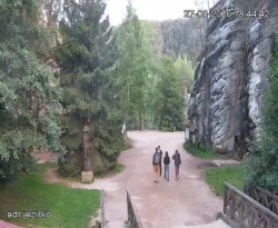 Vstup do skal, Pískovna