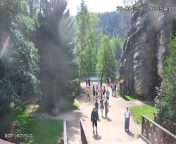 Vstup do skal, Pískovna