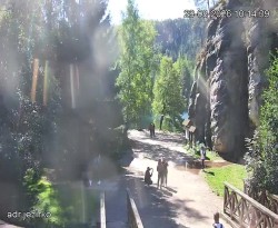 Vstup do skal, Pískovna