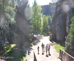 Vstup do skal, Pískovna