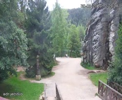 Vstup do skal, Pískovna