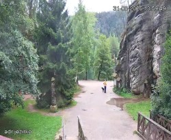 Vstup do skal, Pískovna