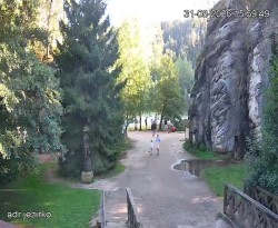 Vstup do skal, Pískovna