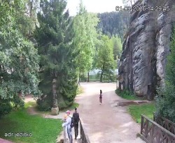 Vstup do skal, Pískovna