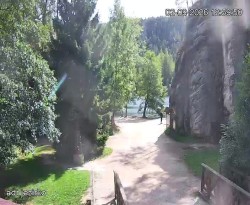 Vstup do skal, Pískovna