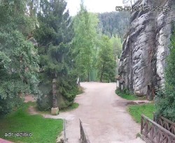 Vstup do skal, Pískovna