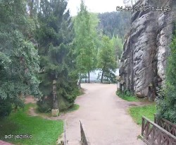 Vstup do skal, Pískovna