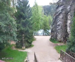 Vstup do skal, Pískovna
