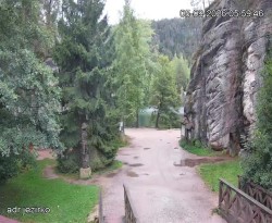 Vstup do skal, Pískovna