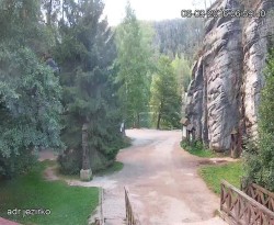 Vstup do skal, Pískovna