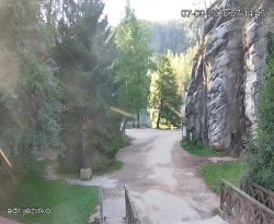 Vstup do skal, Pískovna