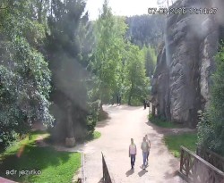 Vstup do skal, Pískovna