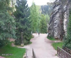 Vstup do skal, Pískovna