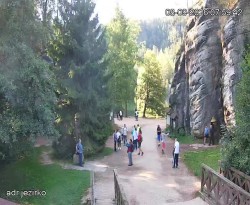 Vstup do skal, Pískovna