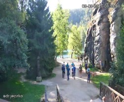 Vstup do skal, Pískovna
