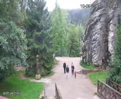 Vstup do skal, Pískovna
