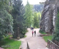 Vstup do skal, Pískovna