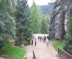Vstup do skal, Pískovna