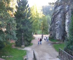 Eingang zu den Felsen, Sandgrube