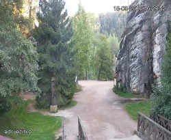 Vstup do skal, Pískovna