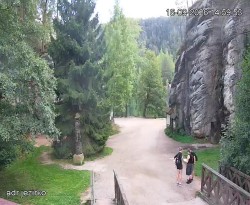 Eingang zu den Felsen, Sandgrube
