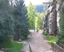 Vstup do skal, Pískovna