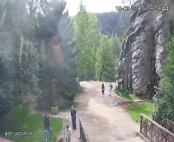 Vstup do skal, Pískovna