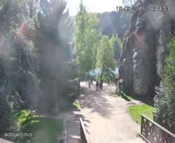 Vstup do skal, Pískovna