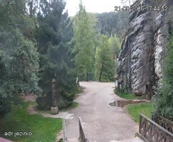 Vstup do skal, Pískovna