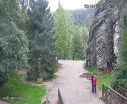 Vstup do skal, Pískovna