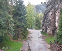 Eingang do skał, piaskownia