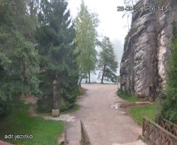 Vstup do skal, Pískovna