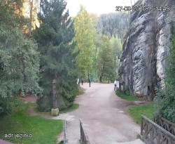 Vstup do skal, Pískovna