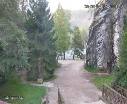 Vstup do skal, Pískovna