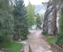 Vstup do skal, Pískovna