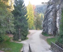 Vstup do skal, Pískovna