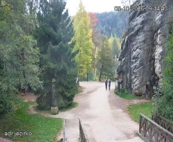 Vstup do skal, Pískovna
