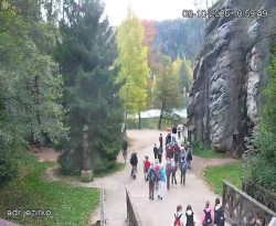 Vstup do skal, Pískovna