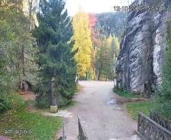 Vstup do skal, Pískovna