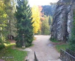 Vstup do skal, Pískovna